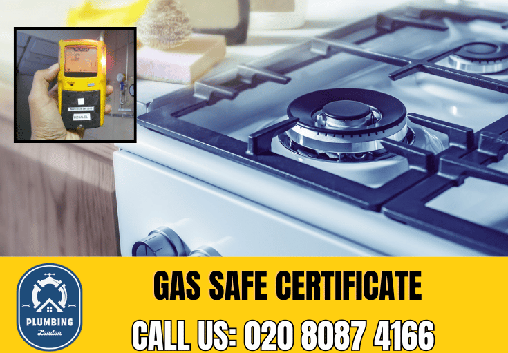 gas safe certificate Harefield