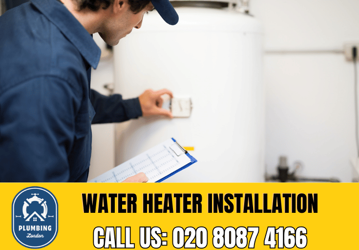 water heater installation Harefield